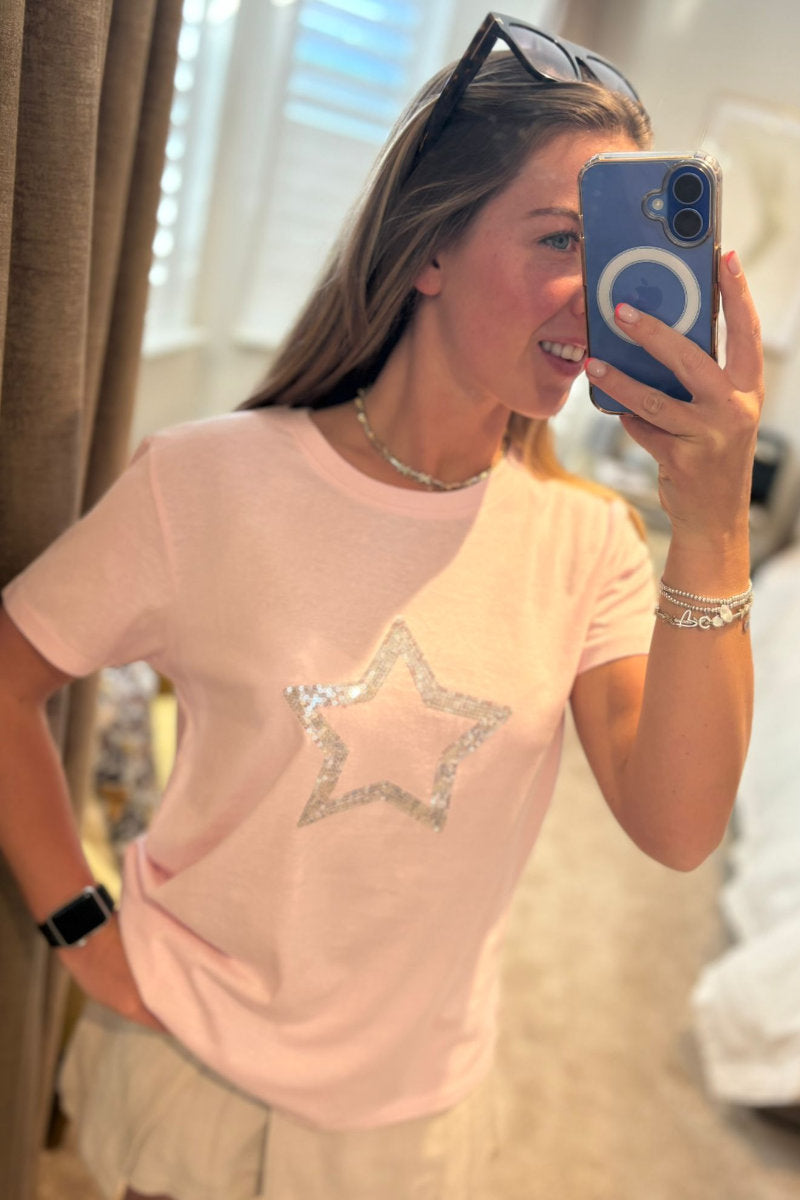 Paramour Sequin Star T-Shirt - Multiple Colours