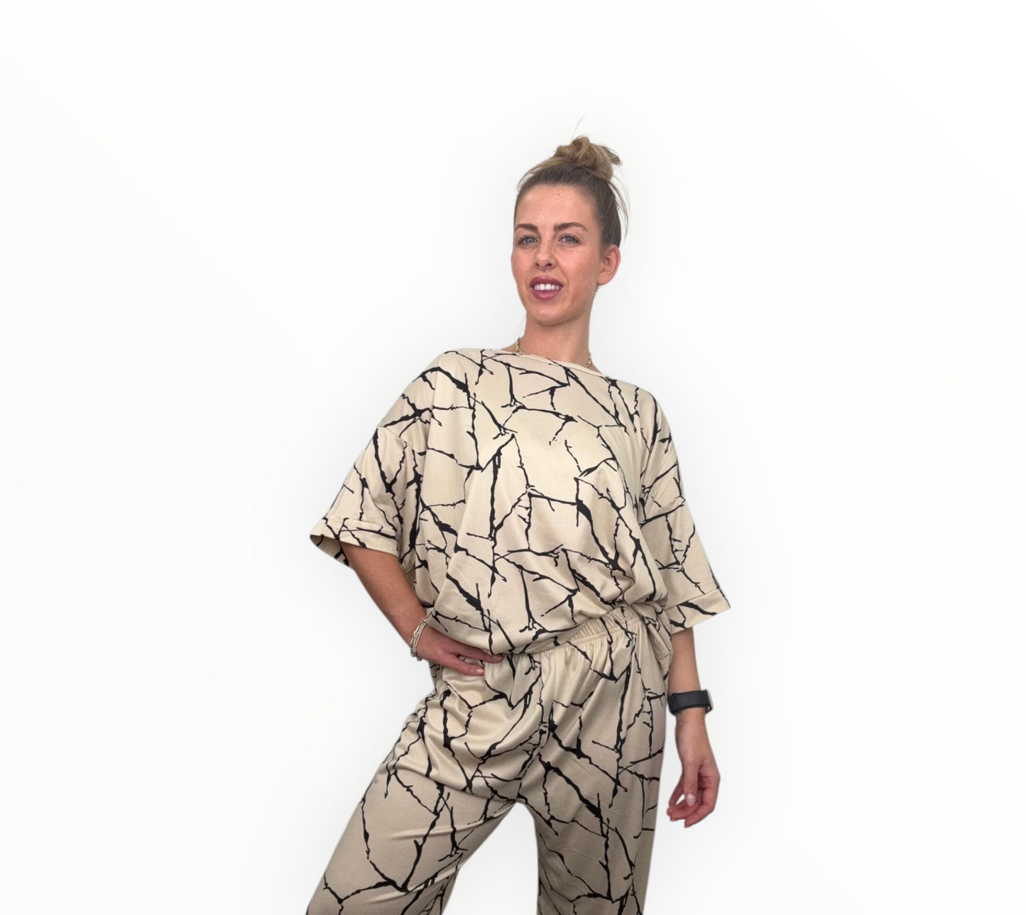 Barb Print Co-Ord Set