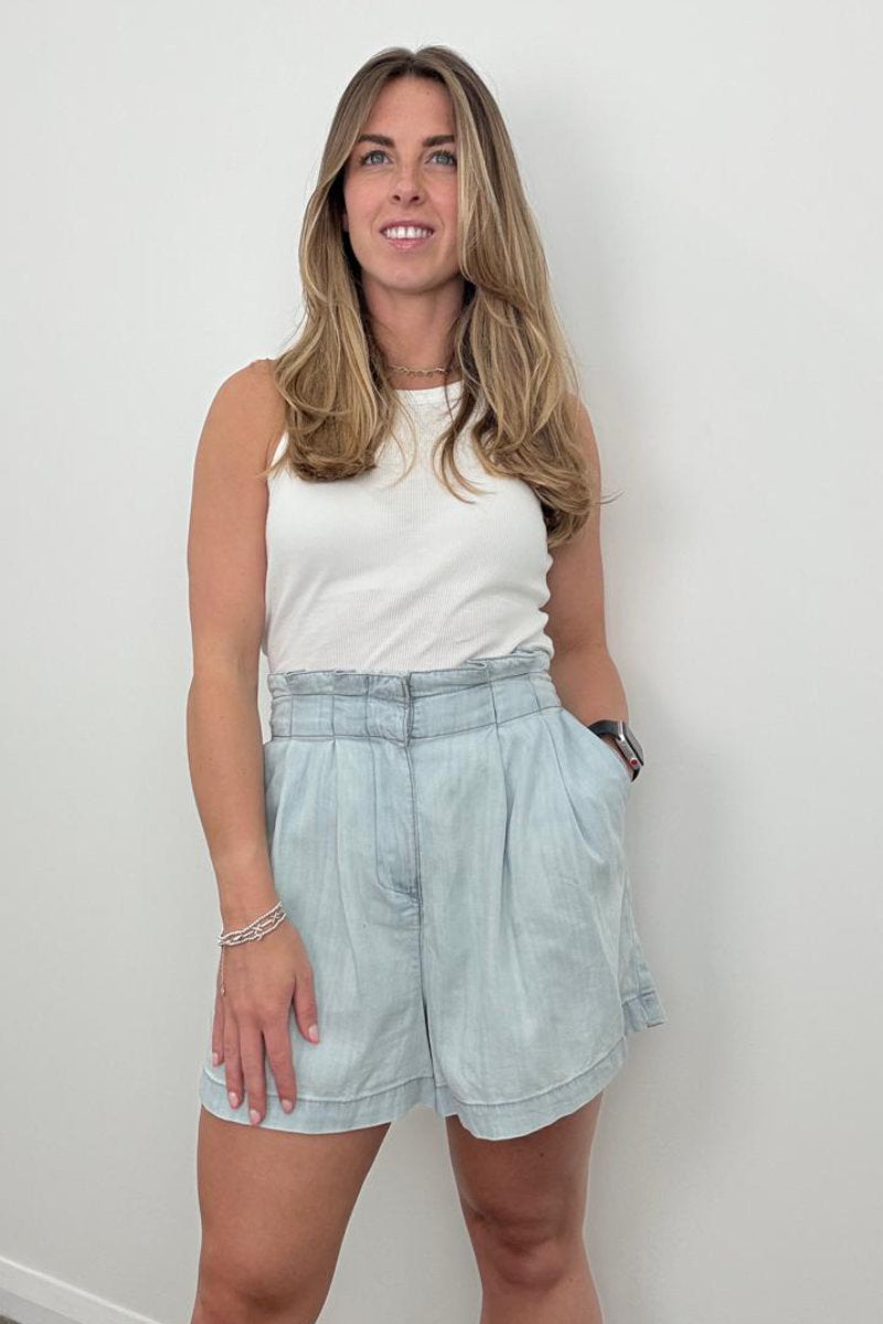 Ex F&F Chambray Shorts