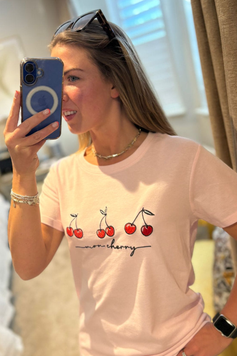 Paramour Cherry Printed Tee - Multiple Colours
