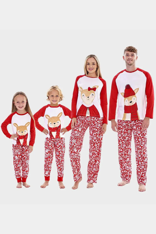 Ladies Reindeer Christmas Pyjamas