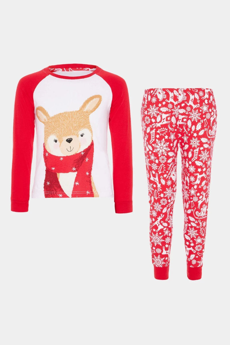 Kids Reindeer Christmas Pyjamas