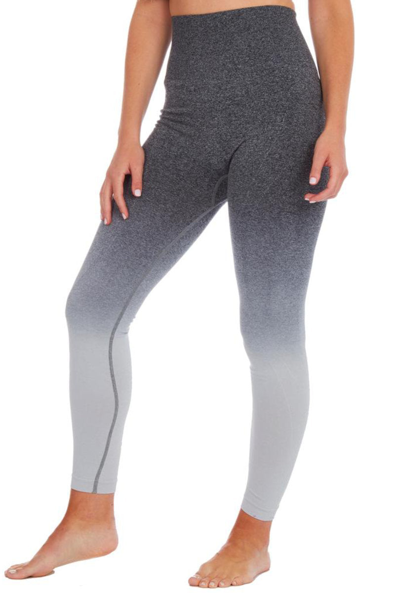 Ladies Seamless Grey Gym Bottoms