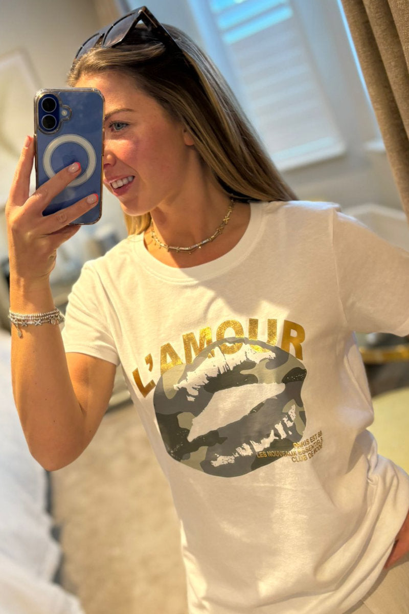 Paramour L'Amour Lips Printed Tee - Multiple Colours