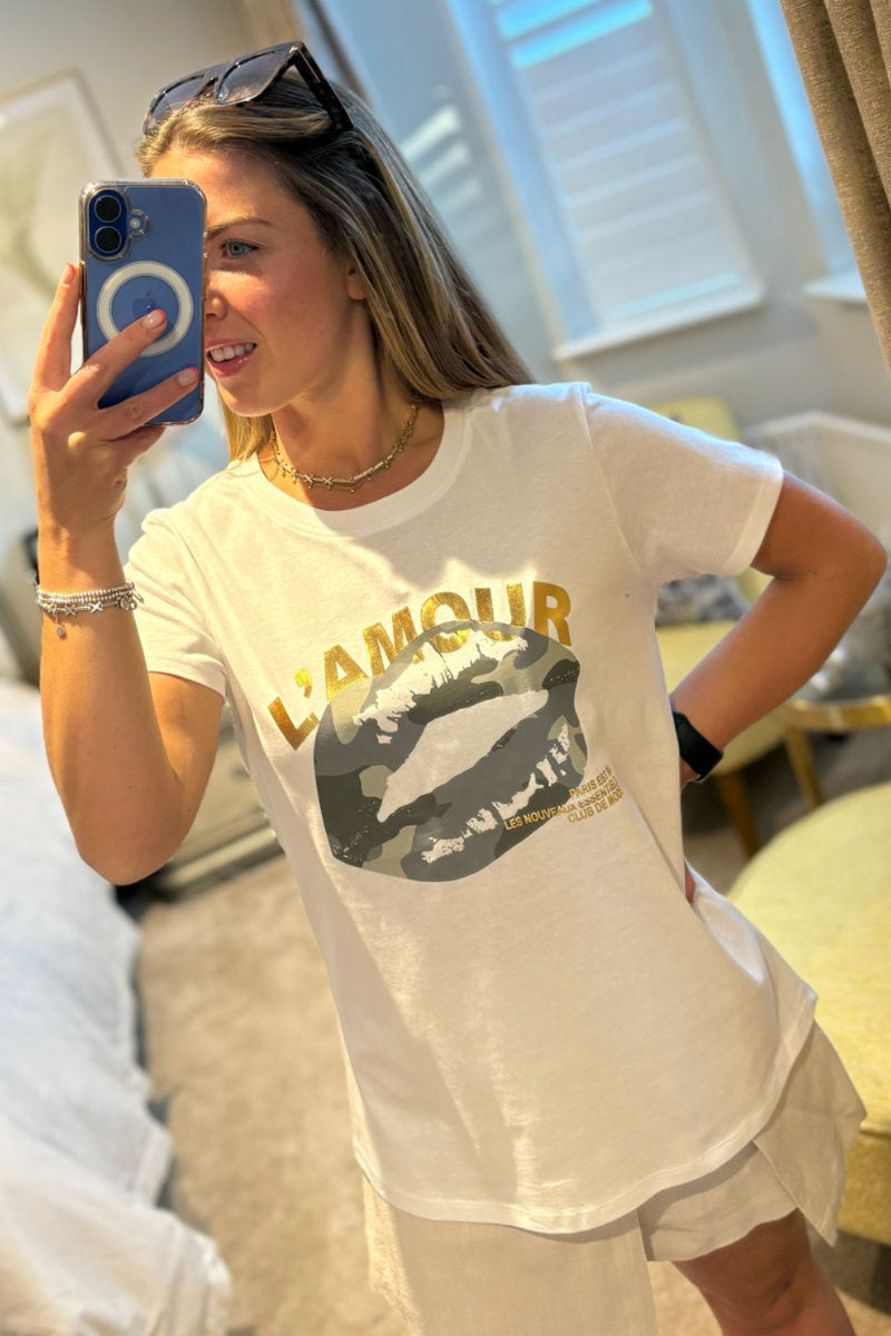 Paramour L'Amour Lips Printed Tee - Multiple Colours