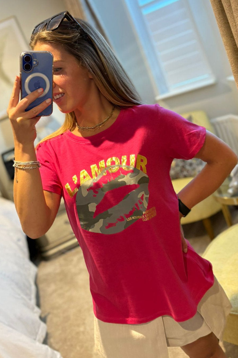 Paramour L'Amour Lips Printed Tee - Multiple Colours