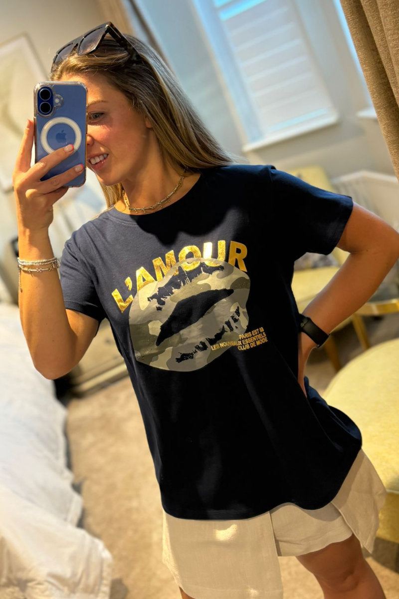 Paramour L'Amour Lips Printed Tee - Multiple Colours