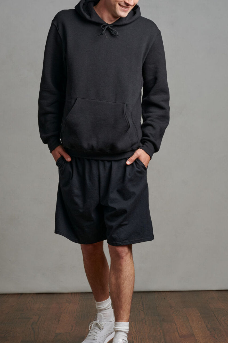 Men's EX-Russell Athletic Cotton Shorts Black