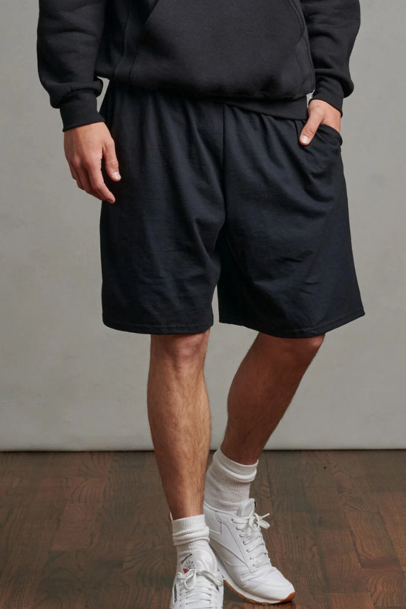 Men's EX-Russell Athletic Cotton Shorts Black