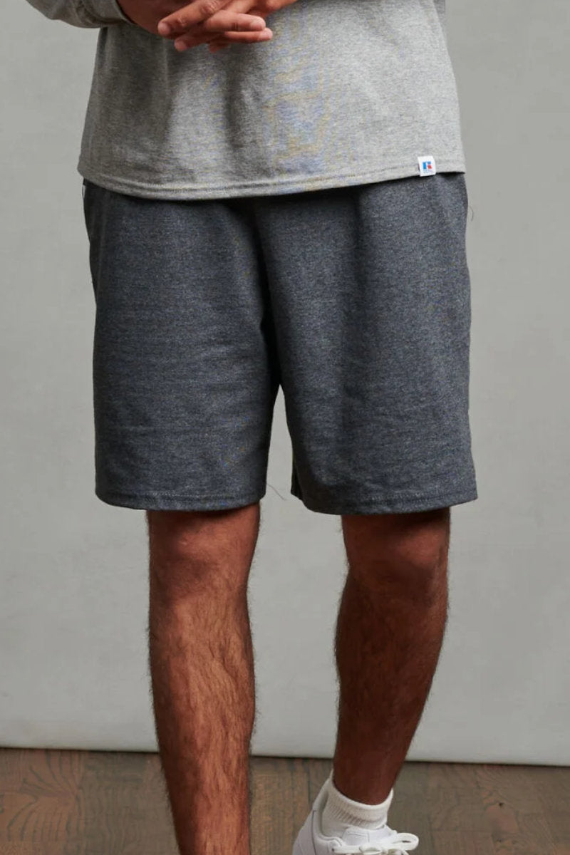 Men's EX- Russell Athletic Cotton Shorts Dark Grey