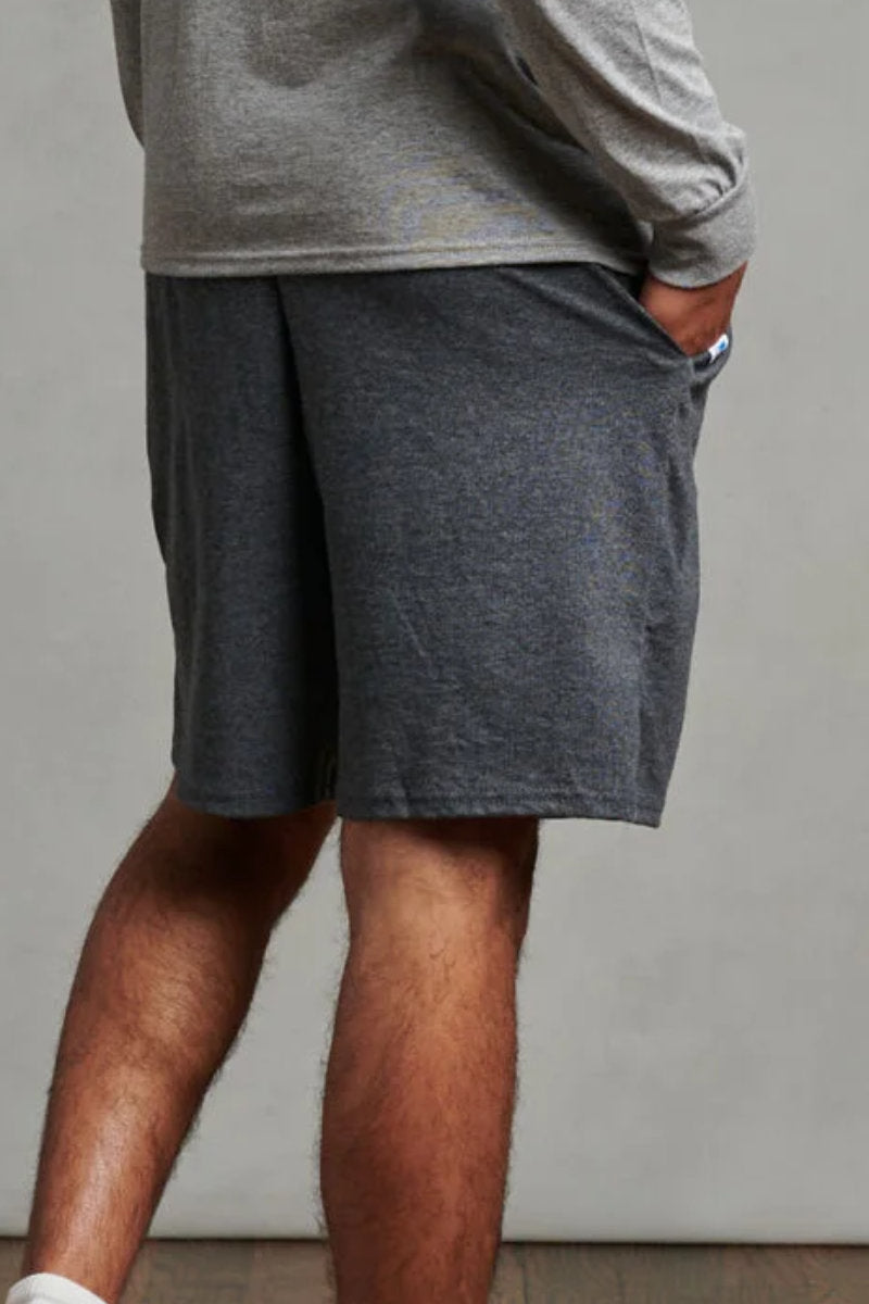 Men's EX- Russell Athletic Cotton Shorts Dark Grey