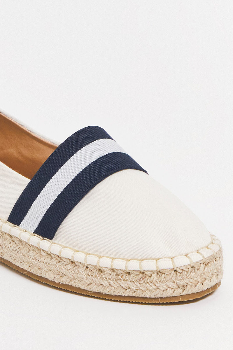 Famous Online Store Elegant Navy Stripe Espadrilles