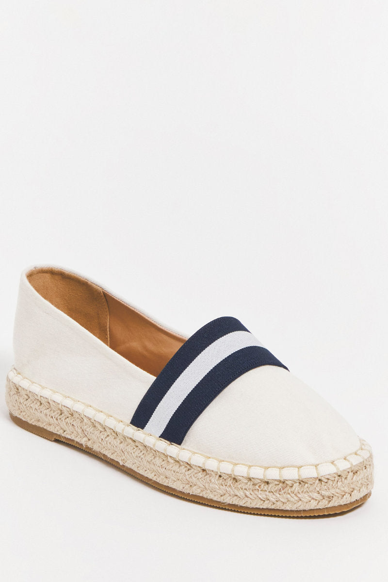 Famous Online Store Elegant Navy Stripe Espadrilles