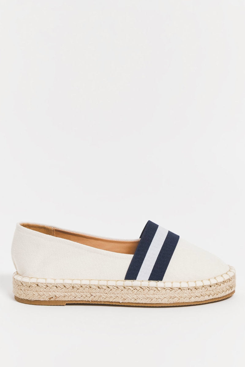 Famous Online Store Elegant Navy Stripe Espadrilles