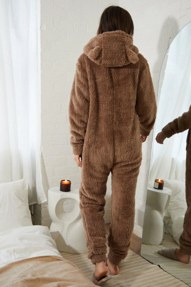 Ex-Threadbare Ladies Soft Touch Dora Teddy Onesie