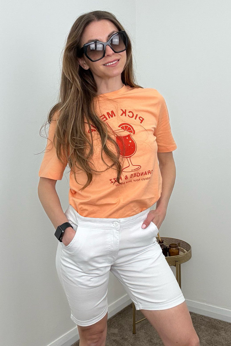 TXM White Shorts