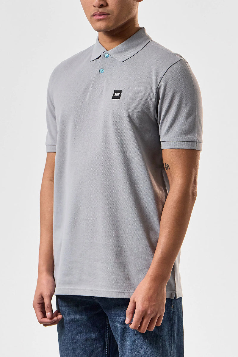 Men's Ex-Weekend Offender Badge Polo Shirt Grey