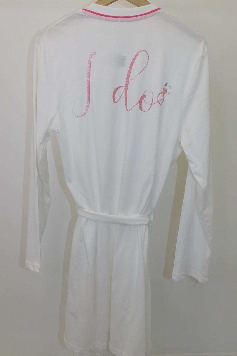 Dressing Gown 'I DO'