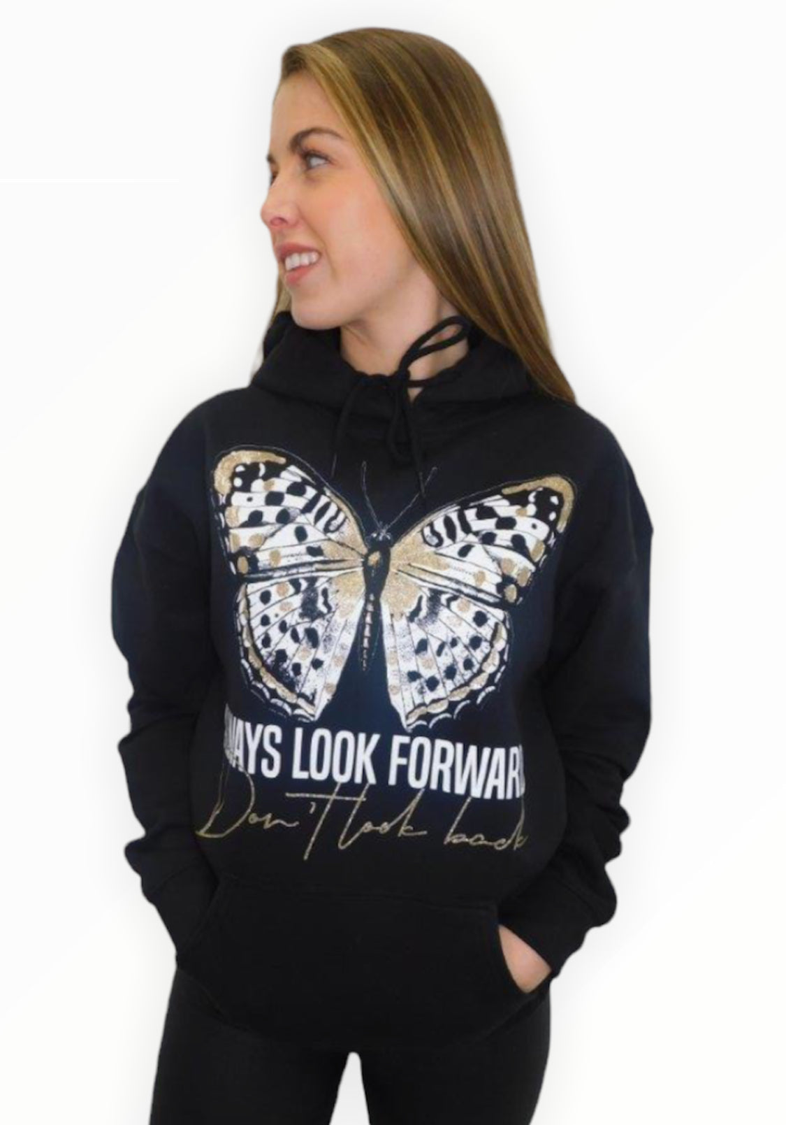 Ladies Look Forward Hoodie