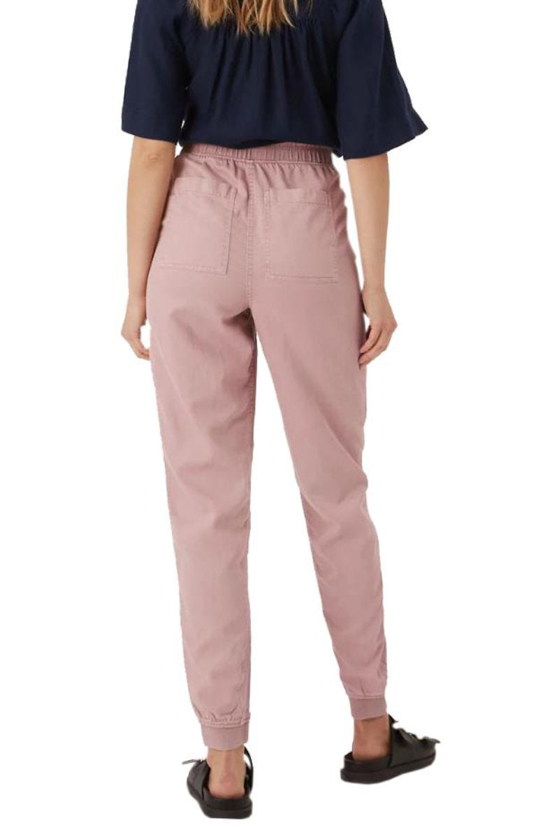 Famous Store Cuffed Bottom Cargo Style Trousers Pink